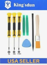 T6 T8H T10H Screwdriver Repair Tool Set Kit For Xbox One 360 PS3 PS4 Controller~
