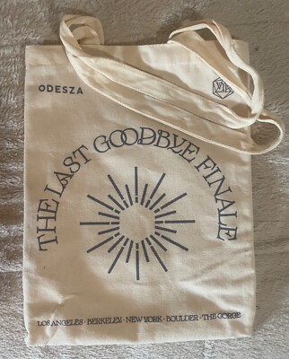 odesza  the last goodbye  FINALE TOUR bag