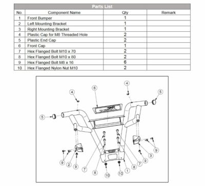 2020-2026 OE Genuine Kawasaki Teryx KRX KRX4 1000 Sport Front