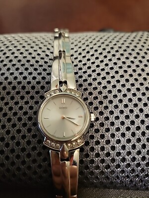 Citizen Womens B023-S025508 HST Eco-Drive MOP Dial Silver Bracelet Band Crystals