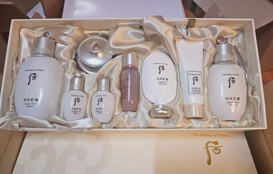 Set Spécial The History Of Whoo Gongjinhyang Seol White 3 Pièces - Soin Anti-âge éclaircissant K-Beauty
