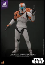 Hot Toys TMS151 Star Wars Clone Commando Boss 1/6 Action Figure In Stock New