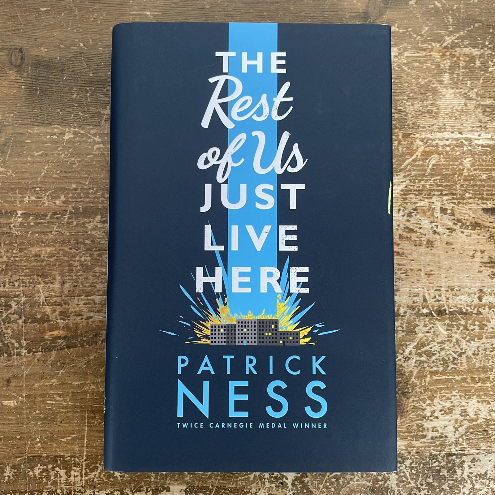 The Rest of Us Just Live Here by Patrick Ness Hardcover 2015 Book