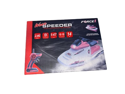 FORCE1 Wave Speeder Radio-Controlled Full Function Motor Boat Dual Motors NEW
