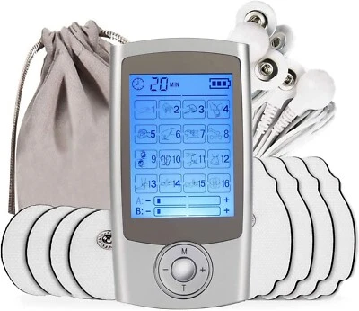 RW Rechargeable TENS Machine Muscle Massager for Pain Relief Acupuncture