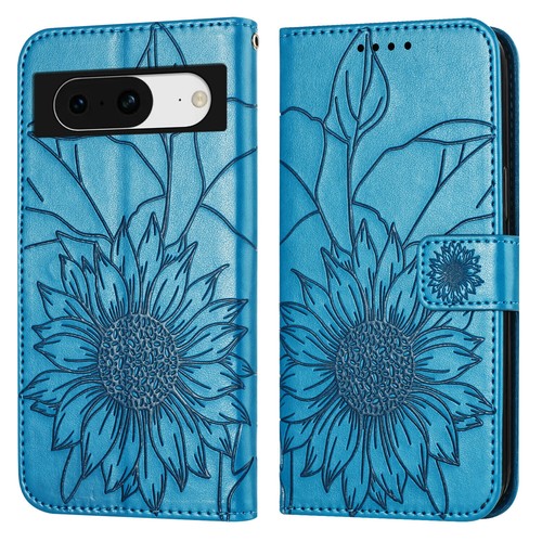 Flip Sunflower Card Wallet Cover Case For Google Pixel 6 7 8 Pro 3A 4A 5A 6A 7A - 第 11/19 張圖片