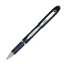 40173 Uni-Ball Jetstream Rollerball Pen, Fine 0.7mm Point, Black, 1 Each