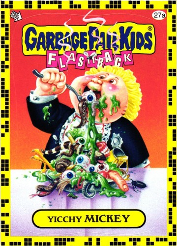 2011 Garbage Pail Kids Cards Flashback Series 2 GPK PICK YELLOW Base FBS2 FB2 - Bild 44 von 110