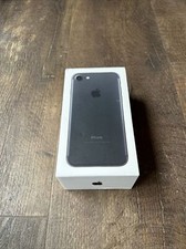 Apple iPhone 7 Empty Retail Box Only Black 32GB