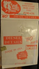 Cal-Scale # 436 Ext Range Dynamic Brake Access Panel HO