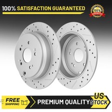 Rear Disc Brake Rotors Set for 2007 2008 - 2018 Acura RDX 2005 - 2016 Honda CR-V