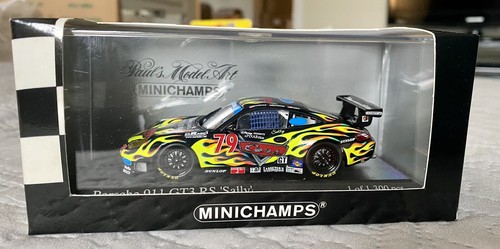 1/43 Minichamps Porsche 911 GT3 schwarz Sally Miami GP 2004 Disney Pixar - Bild 4 von 10