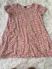 Lilly Pulitzer Girls Sz. 14 Short Sleeved Knit Vintage Pineapple Pocket Dress.