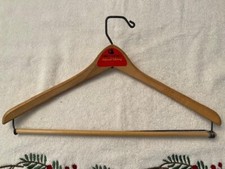 Vintage Timely Clothes WISHBONE BATTS Wooden Suit Hangers Grand Rapids Michigan