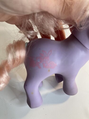My Little Pony Romper Bunny Rabbit Happy Tails G1 Hasbro 84’ - Picture 2 of 3