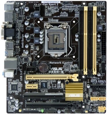 Motherboard mATX B85 ASUS B85m-e Socket 1150 With Accessories for