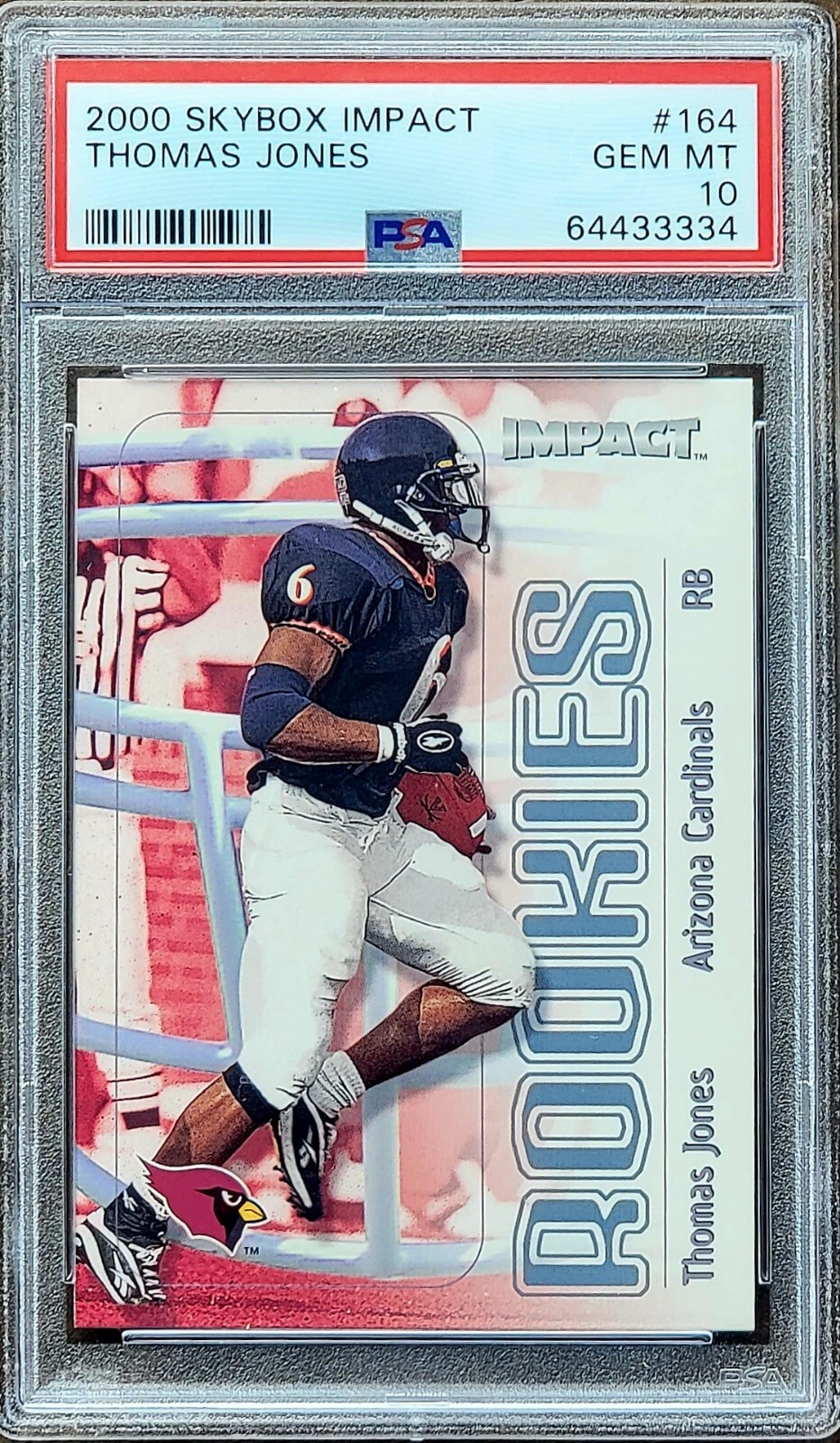 Thomas Jones Skybox Impact #164 Base