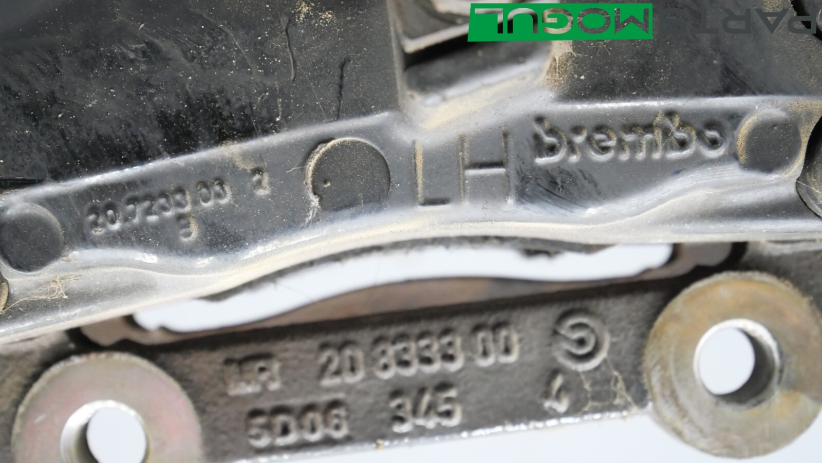 2003-08 MASERATI QUATTROPORTE M139 FRONT RIGHT BRAKE CALIPER BREMBO ASSEMBLY RH