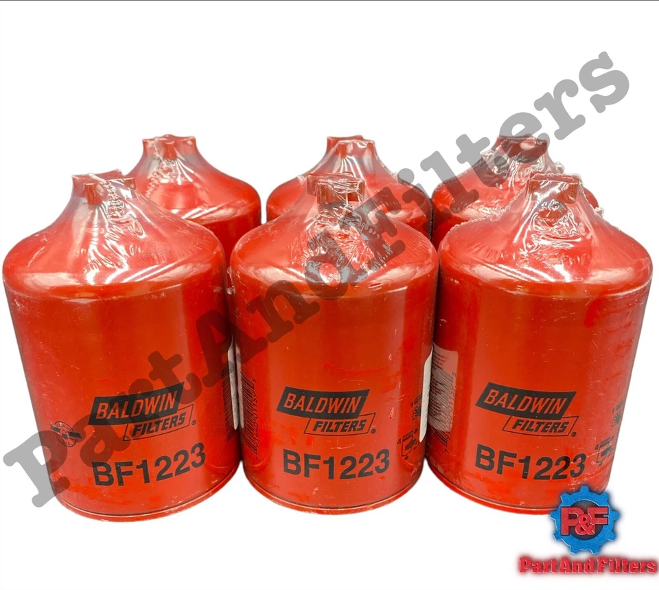 Baldwin BF1223 Fuel Water Sep. Filter Replace Ford F1HZ-9365-A (6Pack) - Image 2 of 2