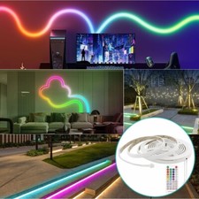 DC 12V 24V WS2811 720Leds/m Addressable RGBIC LED Neon Strip Dream Color Lights