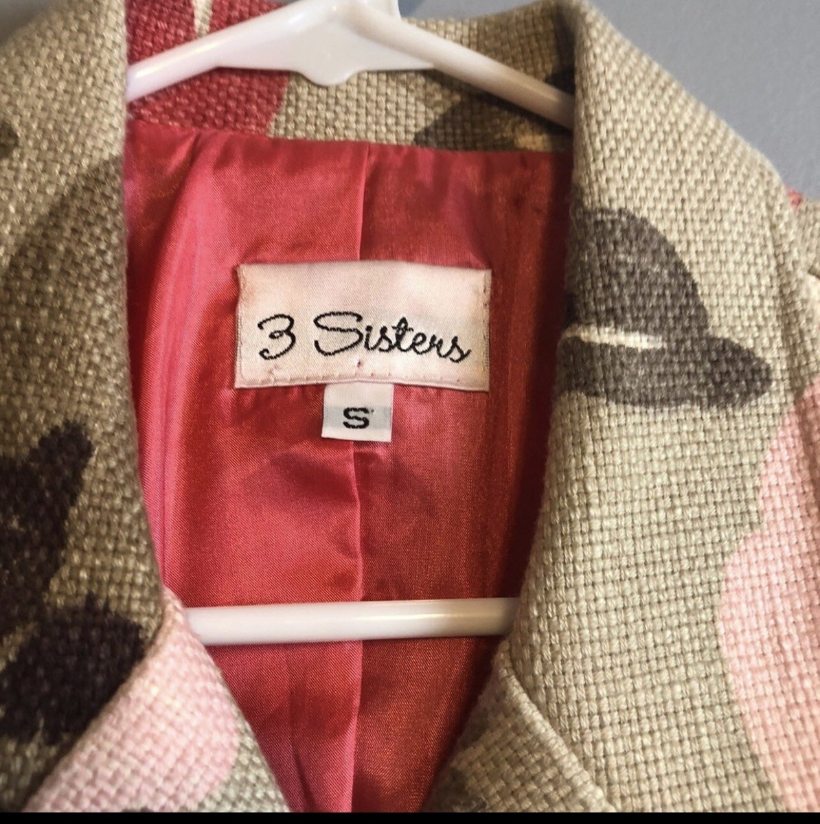 3 Sisters Jacket Small Floral Print | eBay 3 Sisters Jacket Small Floral Print | eBay