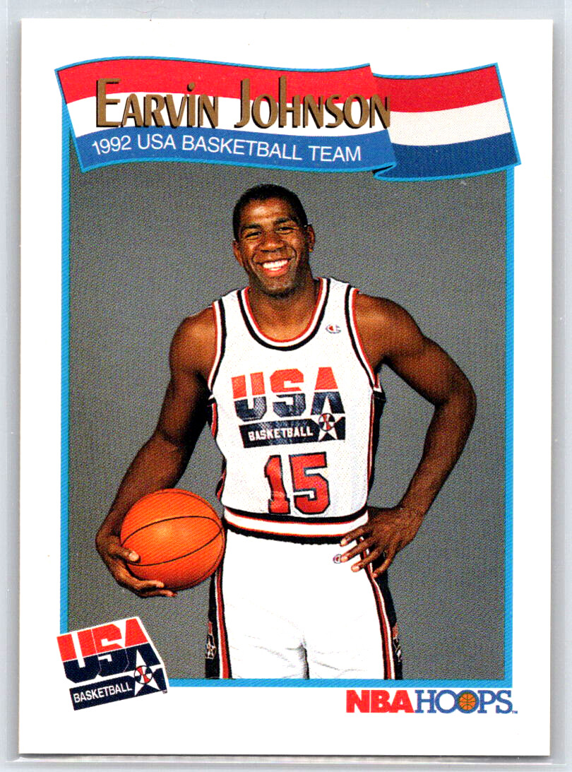 1991 Hoops Earvin Johnson #578 Team USA