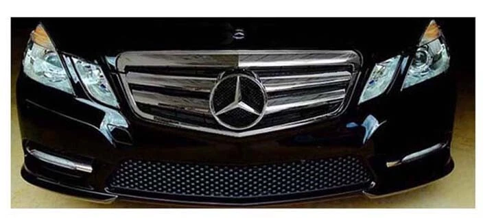 Rejilla Clase E totalmente cromada E63 E550 E350 sedán 2010 2011 2012 2013 4 puertas nueva Foto 3 de 4