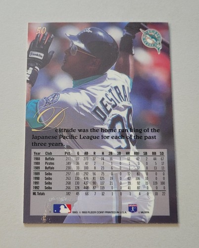 1993 Flair Baseball MLB Trading Cards #1-200 U-Pick/Complete Your Set - Picture 61 of 211