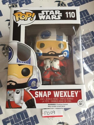 Funko POP Star Wars Snap Wexley Vinyl Bobble-Head Figure 110 [PO09]