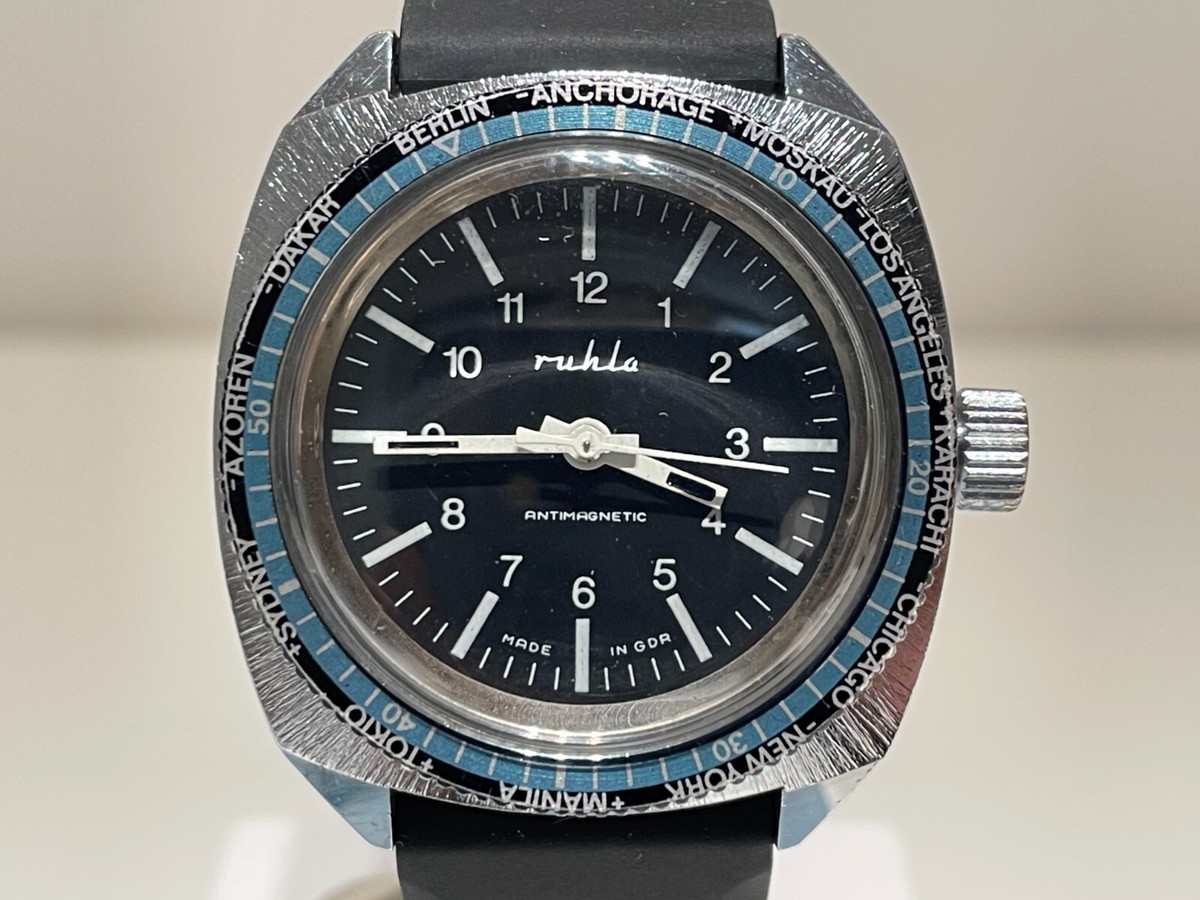 VINTAGE RARE COLLECTIBLE WORLDTIME DIVER SPORT STYLE MEN
