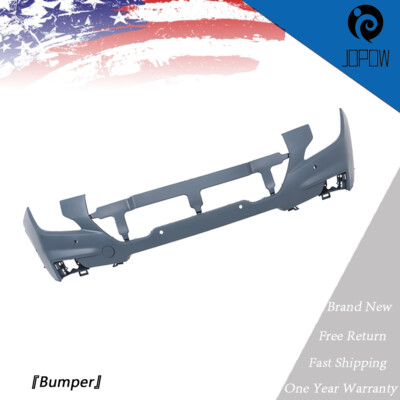 Plastic Front Upper Bumper W/ 6 Radar Holes Fit For 2022 2023 2024 GMC Terrain