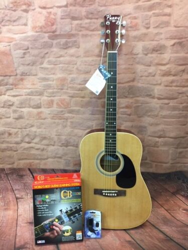 Chordbuddy Adult Dreadnought Acoustic Guitar Right-Hand Combo - Natural Finish - 第 1/1 張圖片