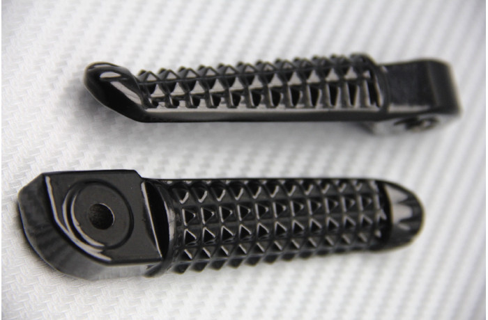 Repose-pieds arrière de remplacement noir pour passager de Yamaha YZF R1