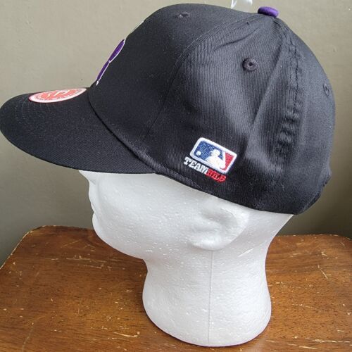 Colorado Rockies Adjustable YOUTH Hat Cap Team MLB OC Sports Baseball Strapback - Picture 3 of 8