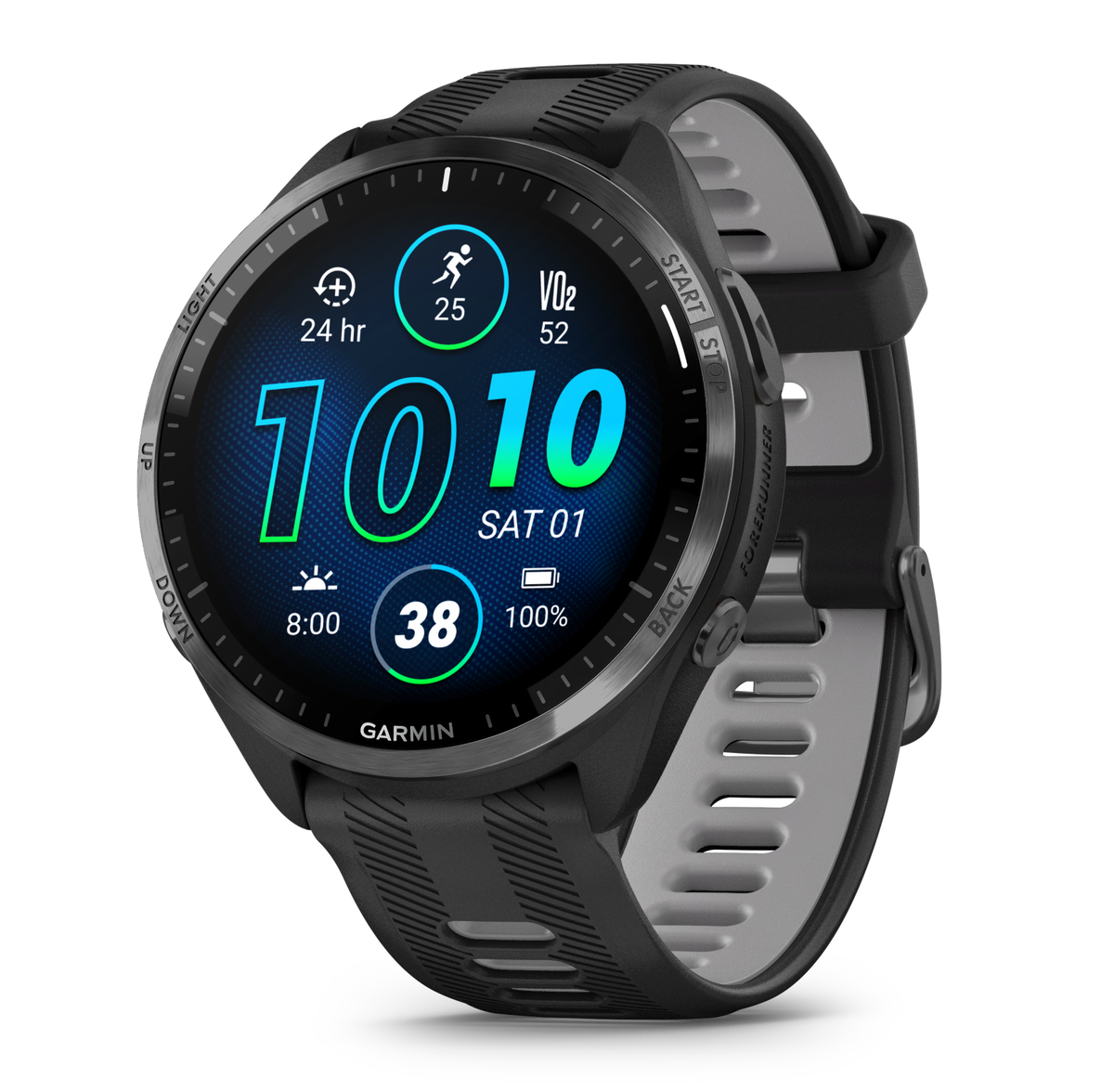 【ほぼ未使用】GARMIN Forerunner 965 Black Garmin Forerunner 965 Unisex Smartwatch - Black (010-02809-00) for