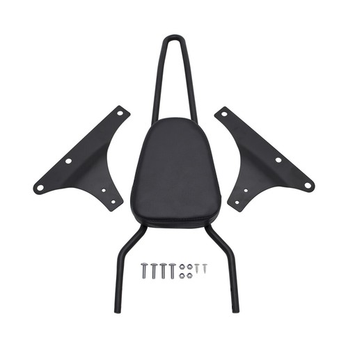 Backrest Sissy Bar Fits For Harley Fatboy Heritage Softail Bad Boy Classic FLSTC - Picture 13 of 22
