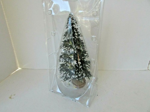 LEMAX SCHNEEBEDECKTER KIEFERNBAUM 6" HOLZSOCKEL LotD - Bild 1 von 2