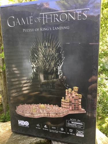 Game of Thrones Puzzle von King's Landing 4D Puzzle Stadtbild 262 Teile Neu
