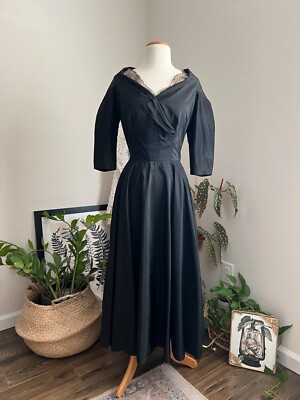 chinese dress ladies Black Vintage Sequin/Lace Mermaid Style Cocktail Dress main image 1