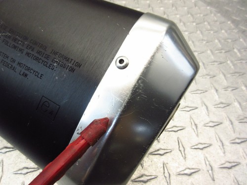 1998 98 99 Honda CBR900RR CBR 900RR OEM Exhaust Muffler Can Silencer Assy - Bild 8 von 12