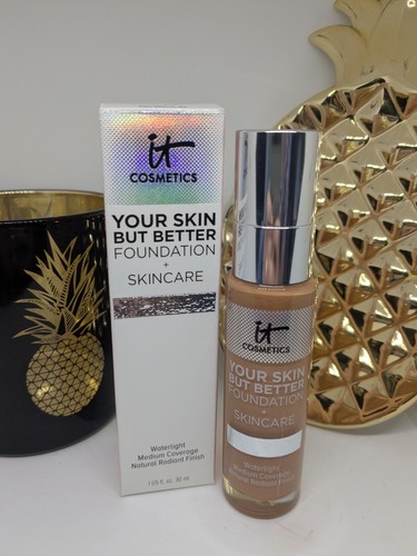 IT Cosmetics Your Skin But Better Foundation + Skincare 30ml - Tan Warm 41 - NEW - Picture 4 of 8