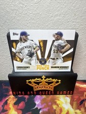 2023 Topps Series 1 - One-Two Punch Corbin Burnes, Brandon Woodruff #12P-2