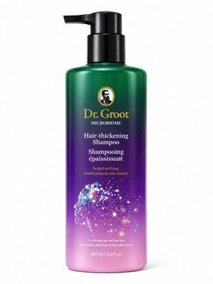 Dr. Groot Microbiome Hair-Thickening Shampoo Scalp Fortifying 13.5 Fl. Oz - New