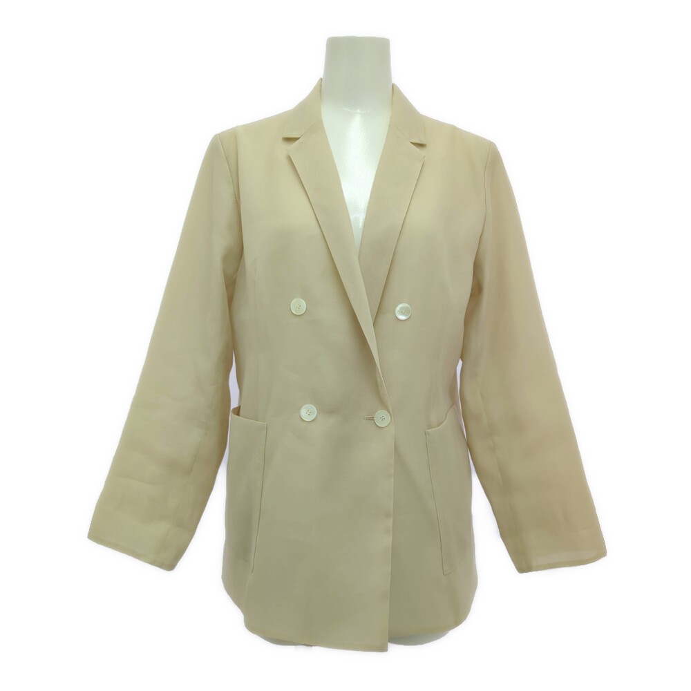 ALTRA Giacca sartoriale semi doppio trasparente INED Organdy 71 52141012 9 Beige Giacca