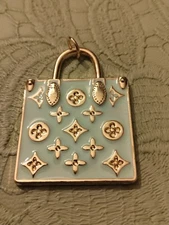 Louis Vuitton LV Zipper Pull Charm-Light Blue 