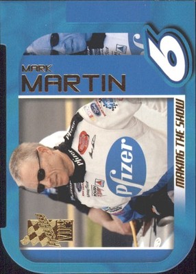2003 VIP Making the Show #MS3 Mark Martin Card