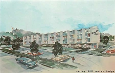 VA, Bailey's Crossroads, Virginia, Springs Hill Motor Lodge, Dexter Press