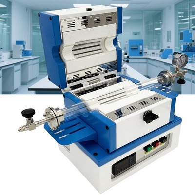 220V Laboratory Vacuum Furnace Tube Furnace Sample Vacuum Heating Furnace