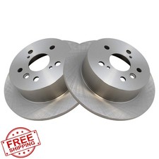 TRQ 2013-18 Avalon Camry ES350 Solid Rear Brake Rotors