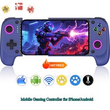 Wireless Mobile Handheld Gaming Controller,Phone Controller for iPhone/Android